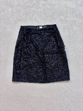 H&M Black Sequin Skirt --- Size: Medium --- Great Condition!!